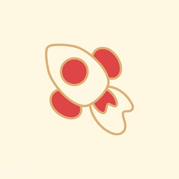 Rocket doodle icon | Free stock vector - 892974