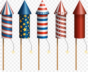 Rocket Fireworks Stock illustration Royalty-free - Vector fireworks 