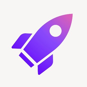 Rocket icon, gradient design  | Free Icons - rawpixel