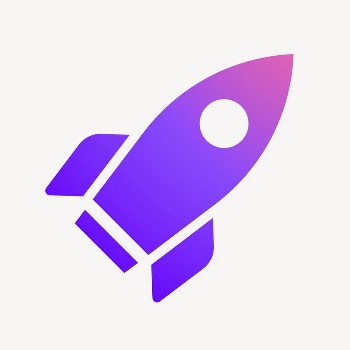 Rocket icon, gradient design vector | Free Icons - rawpixel
