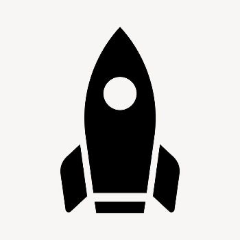 Rocket icon, simple flat design | Free Icons - rawpixel