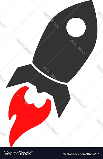  					Rocket icon vector image														