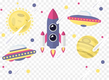 Rocket Illustration - Space vector 