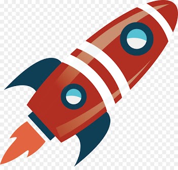 Rocket launch Cartoon - Rocket Vector 