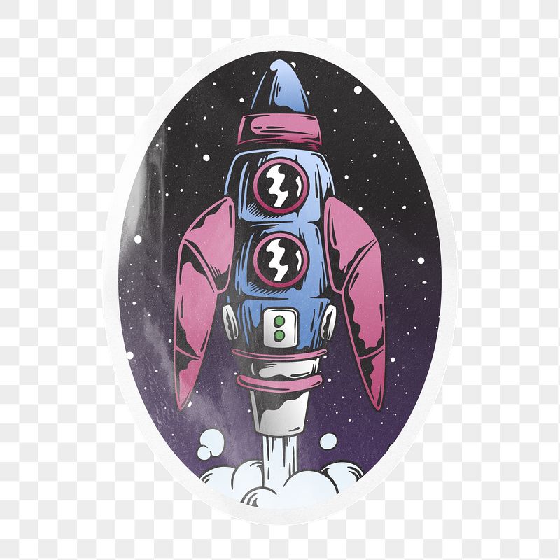 Rocket launch to outer space, | Free PNG - rawpixel