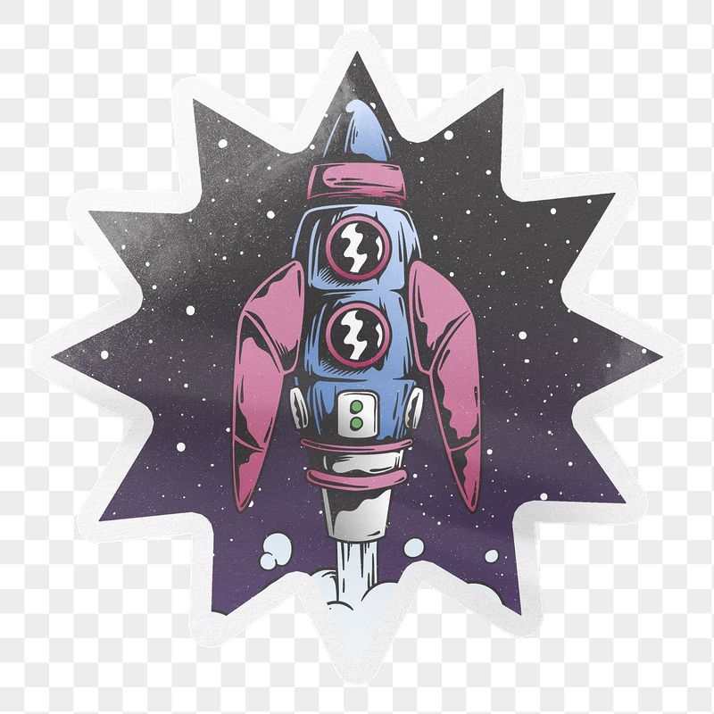 Rocket launch to outer space, | Free PNG - rawpixel