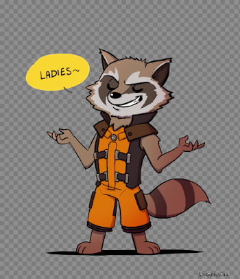 Rocket Raccoon Clipart