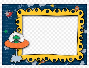 Rocket Ship Png Image - Alien Borders Clip Art