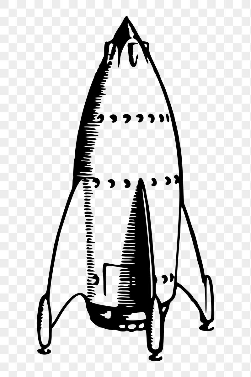 Rocket ship png sticker illustration, | Free PNG - rawpixel