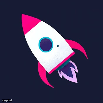Rocket social media icon vector | Free stock vector - 533167