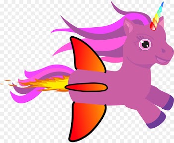 Rocket Unicorn Clip art - Rocket Animal Cliparts 