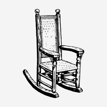 Rocking chair drawing, vintage furniture | Free Photo - rawpixel