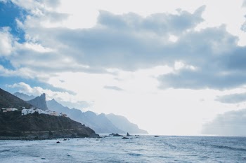 Rocks Formation Near Island