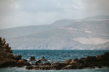 Rocks Formation on the Seashore