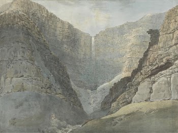 Rocky Gorge with a Waterfall | Free Photo - rawpixel