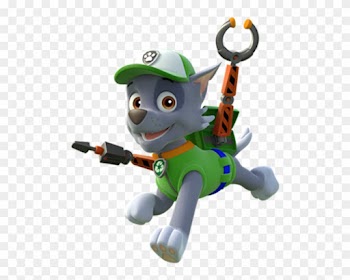 Rocky Is A Mix-breed Pup That Always Has Handy Resources - Rocky From Paw Patrol