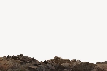 Rocky land border, nature photo | Free PSD - rawpixel
