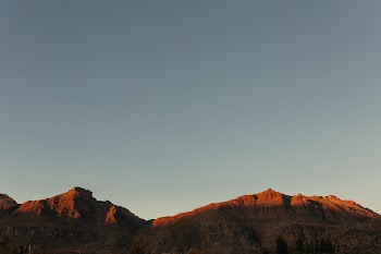 Rocky Mountain Under Gray Sky