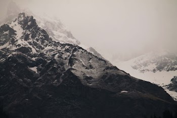Rocky Mountains With Snow