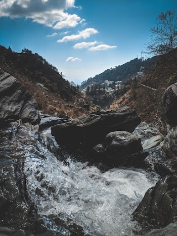 Rocky River Rapids during Day