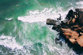 Rocky Shore during Day