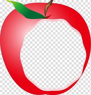 Rodged apple frame., others transparent background PNG clipart
