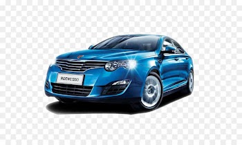 Roewe 550 Car SAIC Motor BMW X3 - Sapphire blue car 