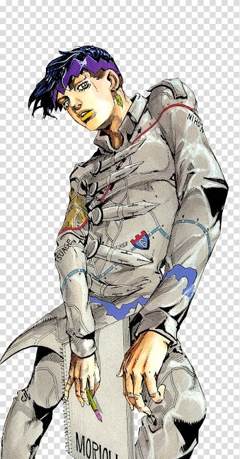 Rohan Kishibe Hirohiko Araki Thus Spoke Kishibe Rohan Rohan at the Louvre JoJo's Bizarre Adventure, Anime transparent background PNG clipart