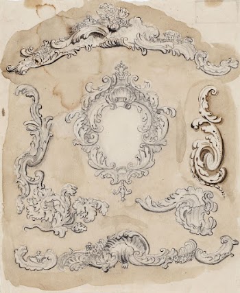 Rokokoo-ornamentti, 1848 - 1860, Werner | Free Photo - rawpixel