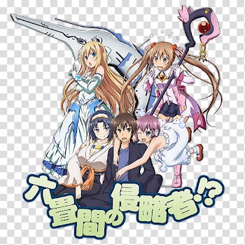 Rokujouma no Shinryakusha Anime Icon, Rokujouma_no_Shinryakusha_by_Darklephise, anime character art transparent background PNG clipart