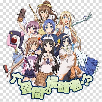 Rokujouma no Shinryakusha Anime Icon, Rokujouma_no_Shinryakusha_v_by_Darklephise, anime character graphic transparent background PNG clipart