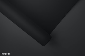 Rolled black chart paper on a dark gray background | Free  photo - 2375750