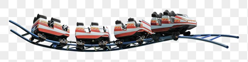 Roller coaster png sticker, transparent | Free PNG - rawpixel