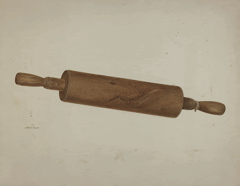 Rolling Pin (ca.1940) by Albert | Free Photo - rawpixel
