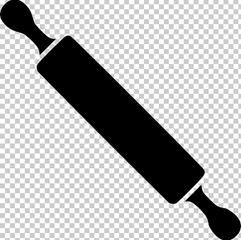 Rolling Pins PNG, Clipart, Black And White, Clip Art, Coloring ...