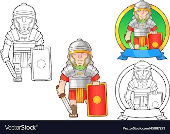roman antique warrior