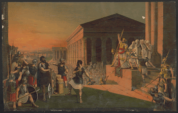 [Roman execution scene with prisoner | Free Photo - rawpixel