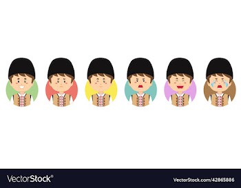 romanians avatar with various expression