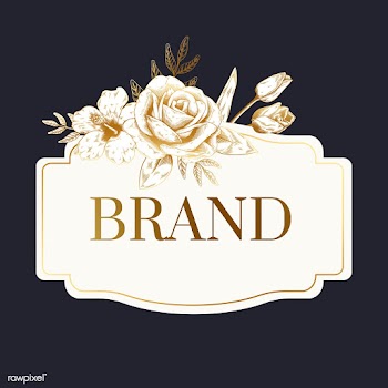 Romantic brand label | Free stock vector - 553212