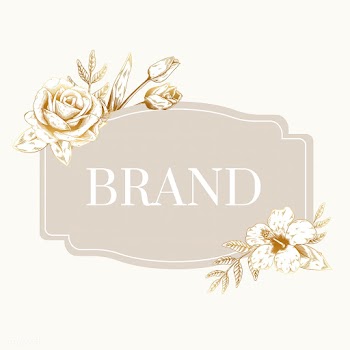 Romantic brand label | Free stock vector - 553237