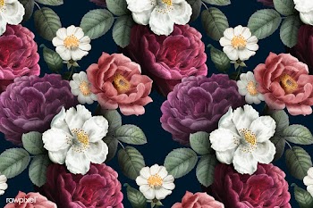 Romantic floral background | Free stock vector - 583084