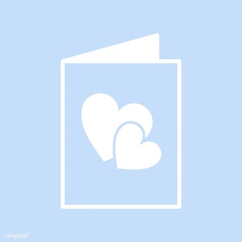 Romantic greeting card graphic illustration | Free stock vector - 444671