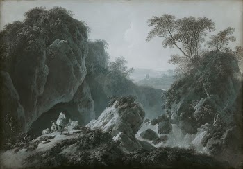 Romantic landscape with goatherds | Free Photo - rawpixel