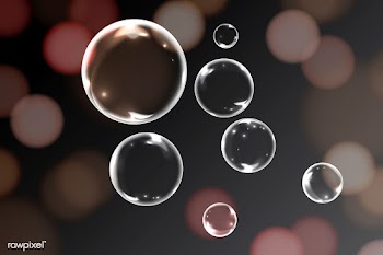 Romantic soap bubbles | Free stock vector - 581619