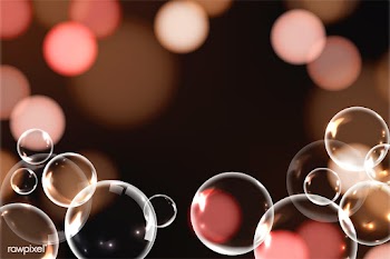 Romantic soap bubbles | Free stock vector - 581625