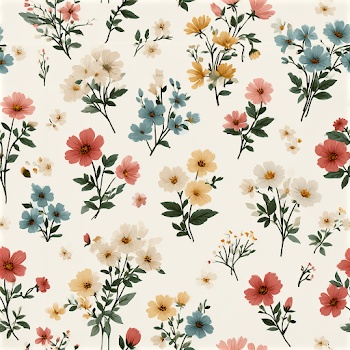 Romantic Summer Floral Pattern