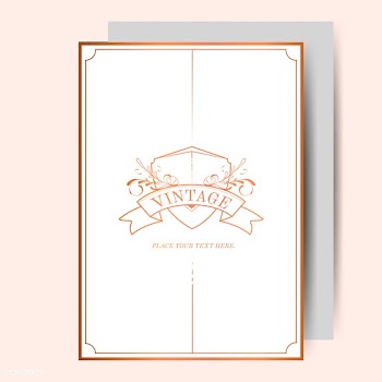 Romantic vintage art nouveau wedding invitati.. | Free stock vector - 519598