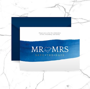 Romantic wedding invitation with envelope vec.. | Free stock vector - 524383