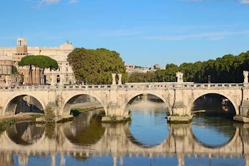          Rome Bridge River Tiber Free Photo     