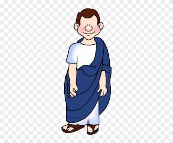 Rome Clipart Leaf - Ancient Roman People Clipart